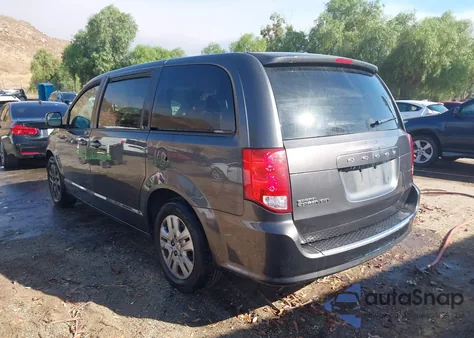 2018 Dodge Grand Caravan Se from USA, damaged, VIN 2C4RDGBG7JR307638